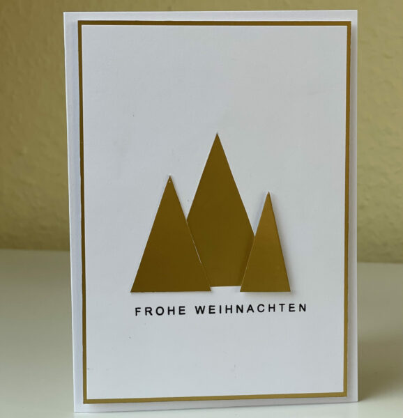 Karte für Minimalisten - weniger geht kaum