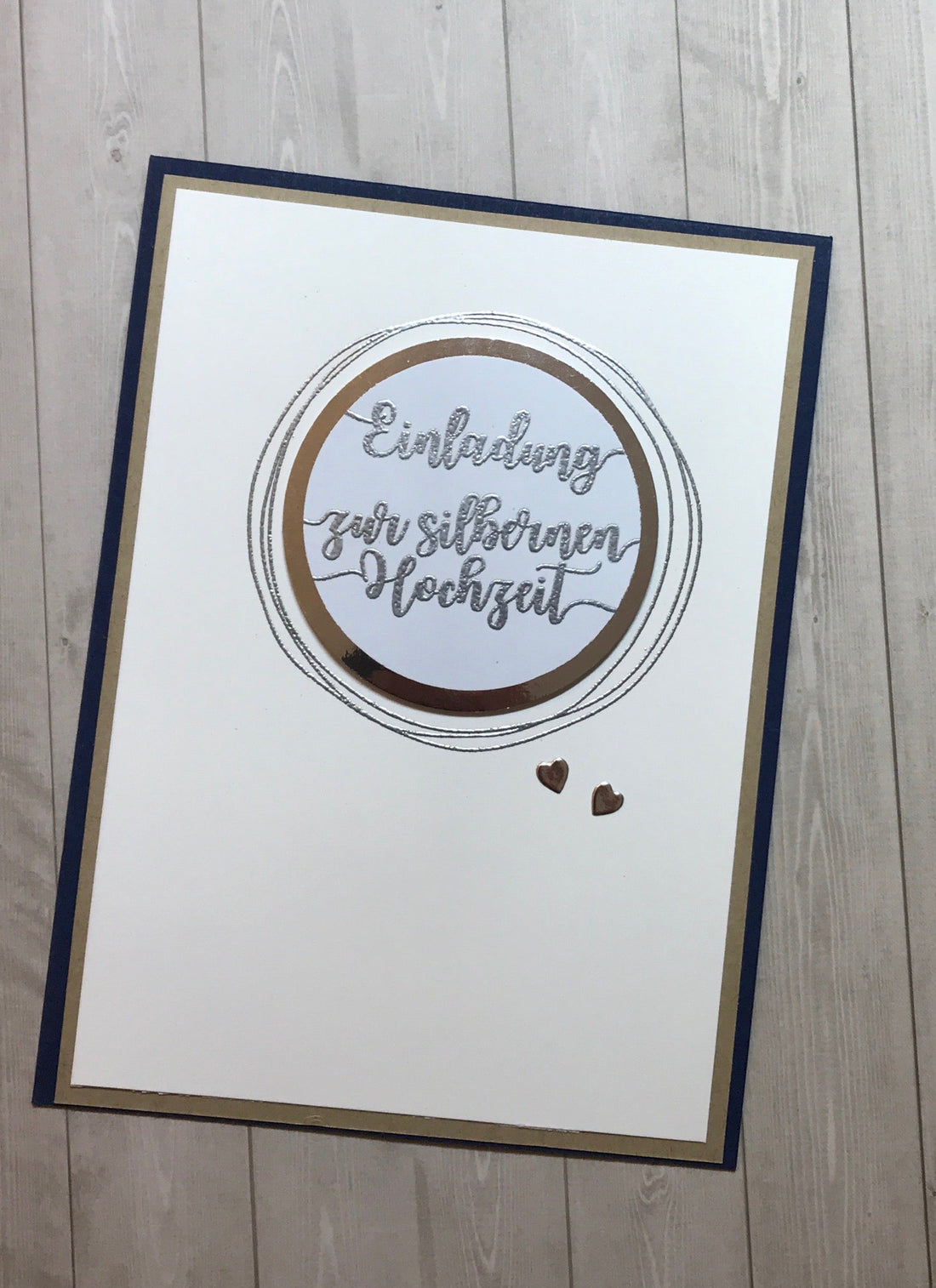Einladungen zur silbernen Hochzeit