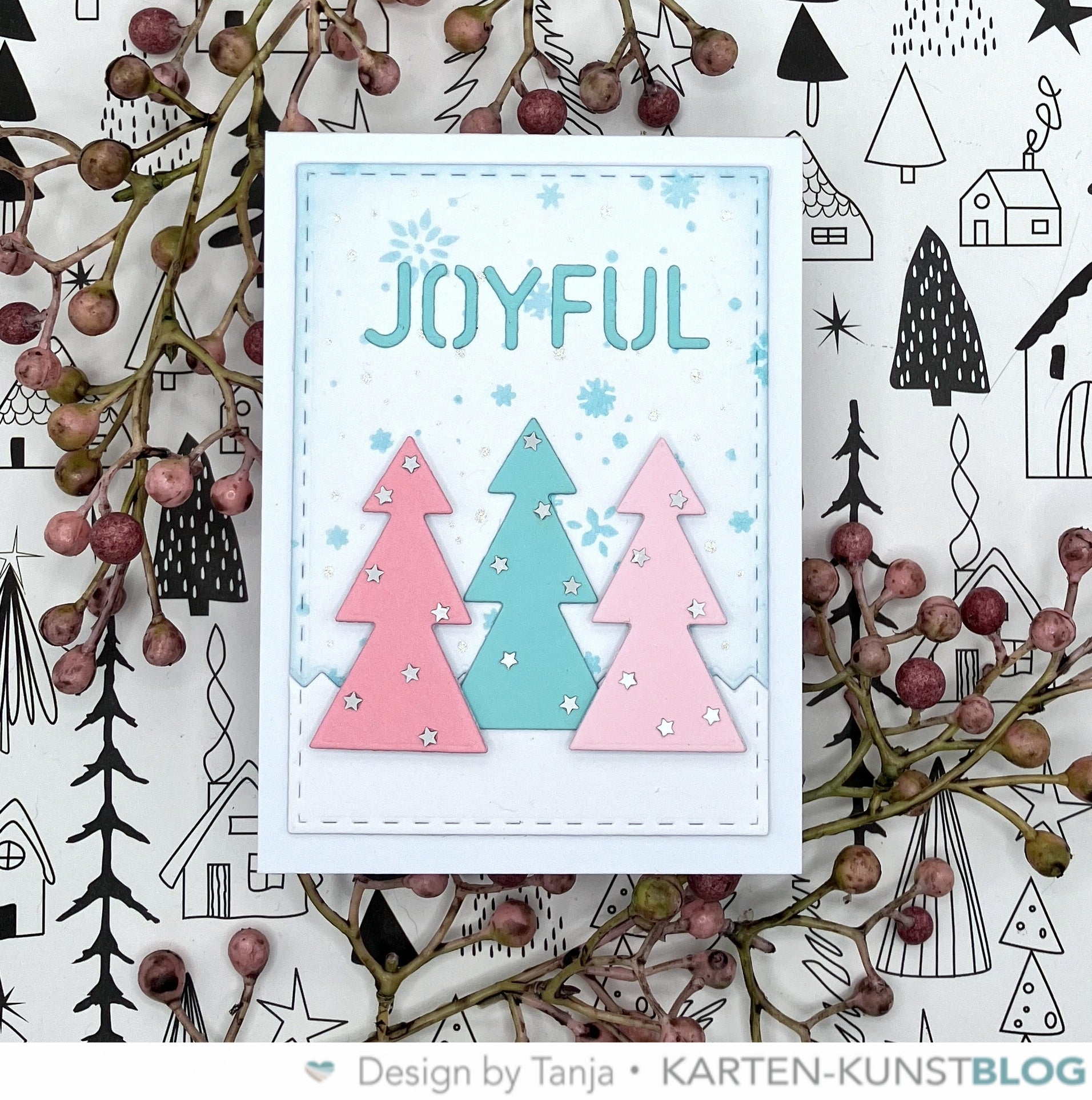 Joyful Christmas Trees