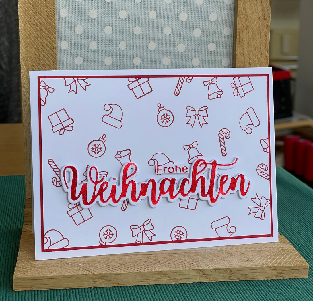 Hot-Foil im Mittelpunkt