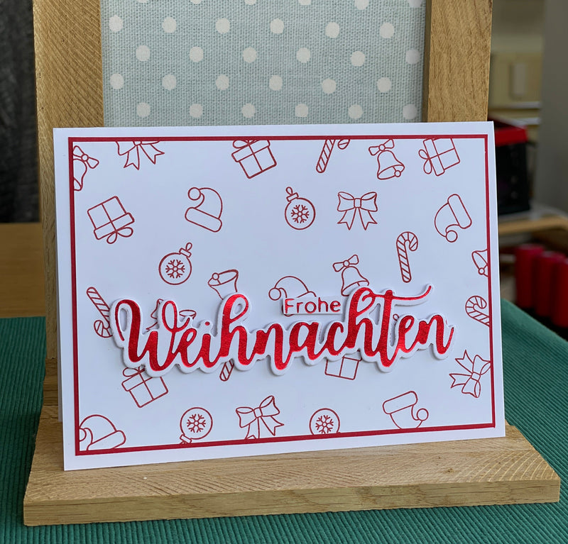 Hot-Foil im Mittelpunkt