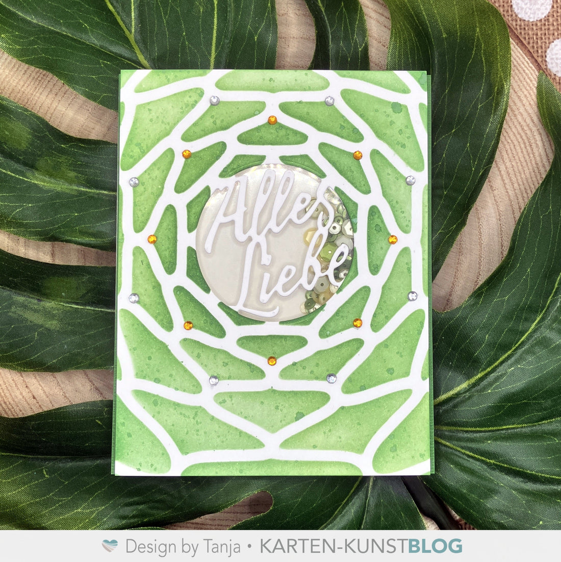 Botanische Shaker-Karte