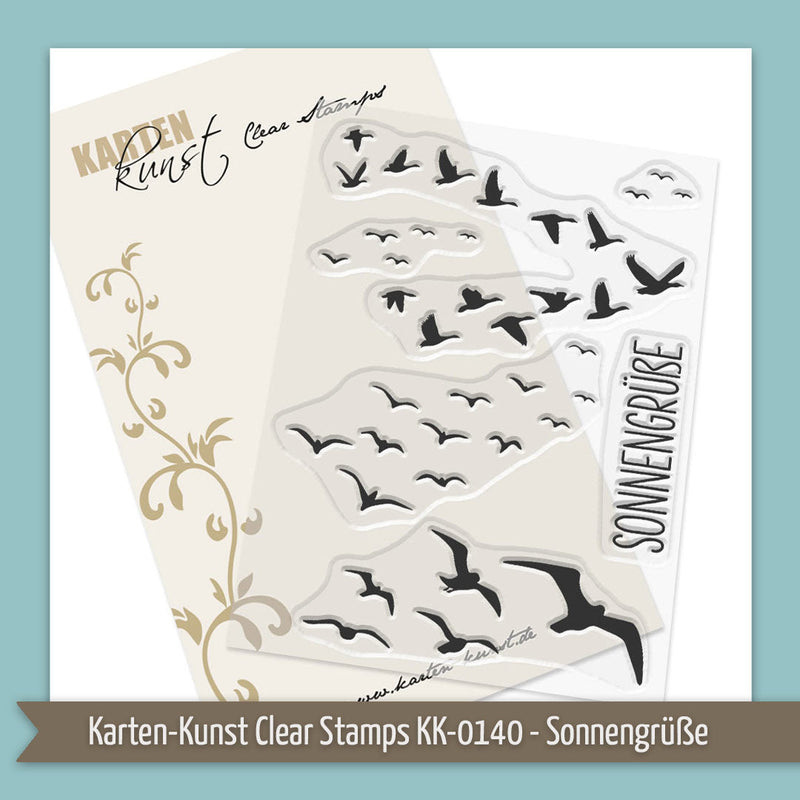 Produkt-Spotlight: Karten-Kunst Clear Stamps KK-0140 Sonnengrüße