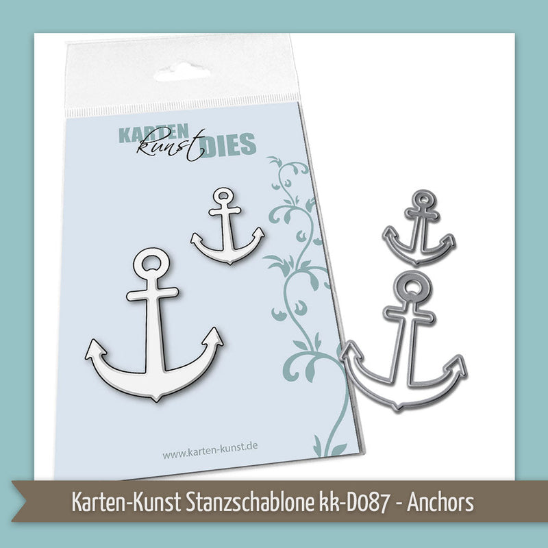 Produktspotlight: Karten-Kunst Stanzschablone kk-D087 - Anchors / Anker
