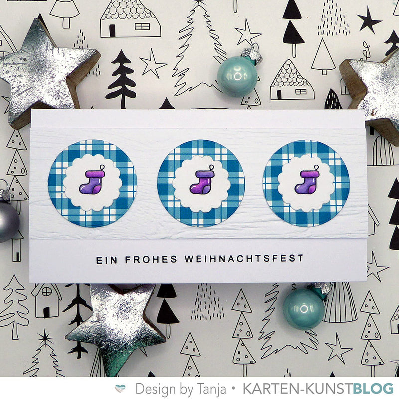 Weihnachts-Strumpf-Trio