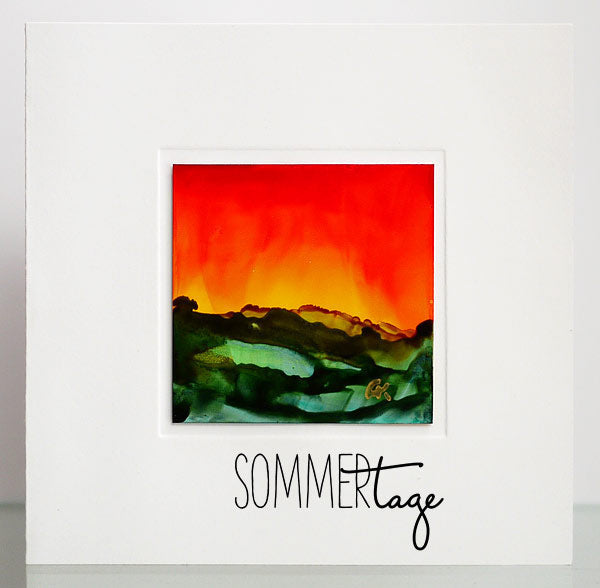 Malen mit Alcohol Inks XV