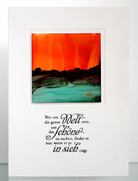 Malen mit Alcohol Inks XIV