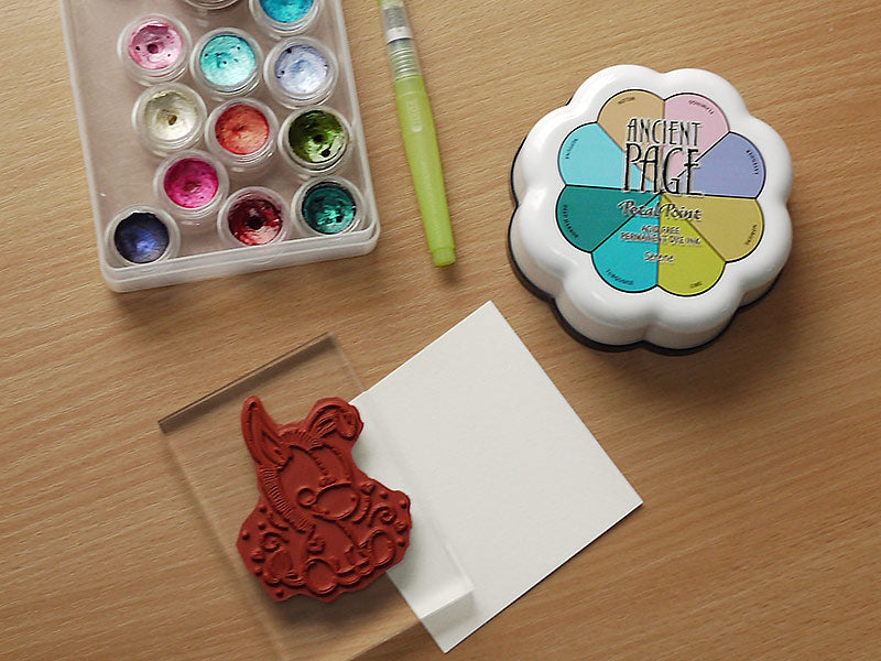 Technique #15: Colorieren ohne (Stempel-)Linie