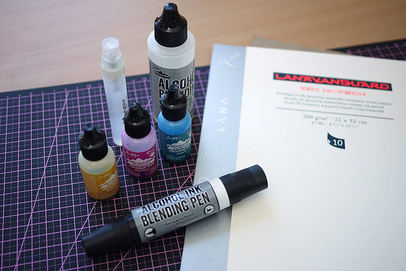 Technique #22: Malen mit Alcohol Inks