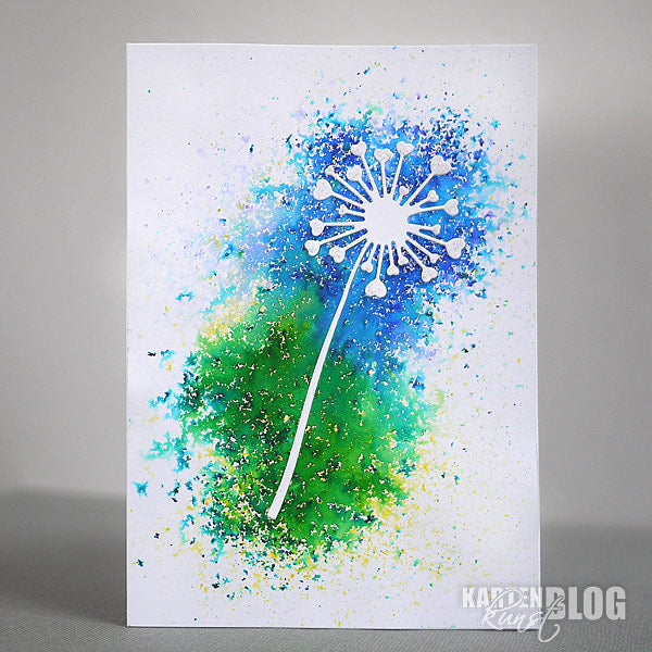 Brusho-Puste-Blume