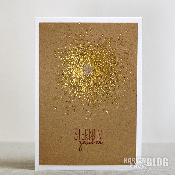 Sternenzauber in Gold und Braun