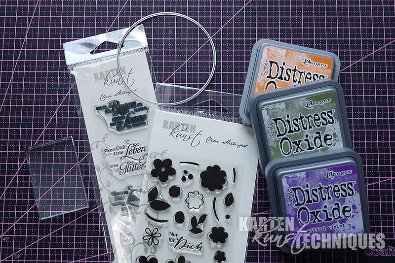 Technique #35: Kleine Stempel maskiert