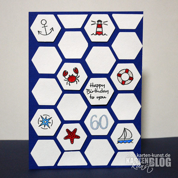 Maritime Hexagon-Karte
