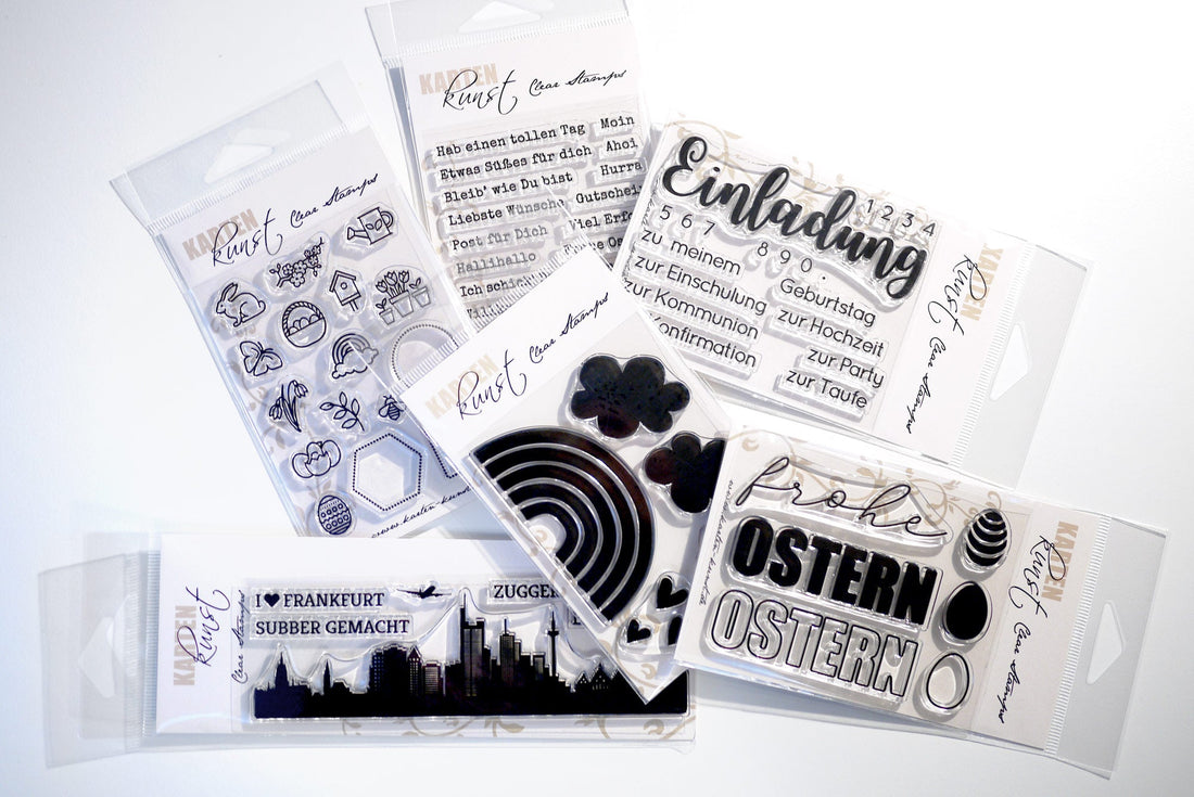 Neue Karten-Kunst Stempel zum Frühling!