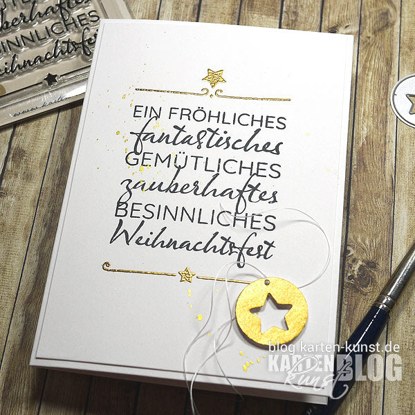 Karten-Kunst Stempel-Release September 2021 - Fantastisches Weihnachtsfest