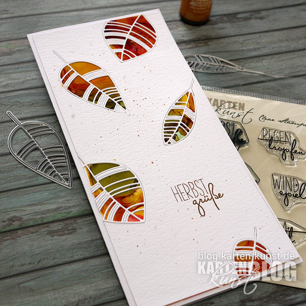 Karten-Kunst Quick Card Friday #22 - Fallende Blätter