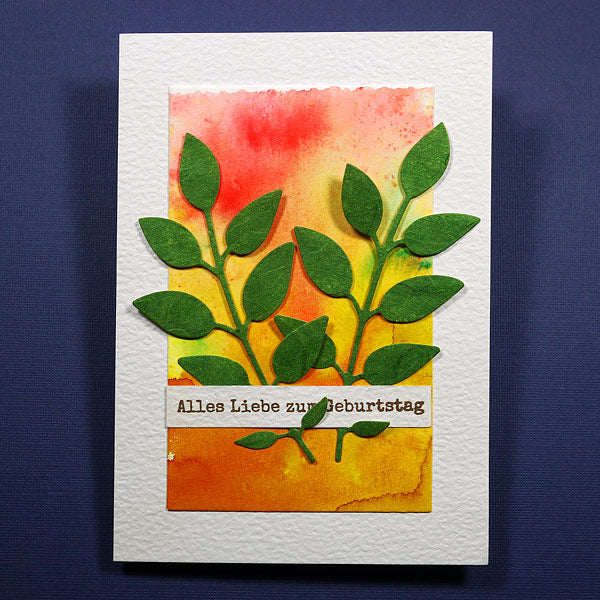 Und nochmal die Ash Leaf-Stanzschablone