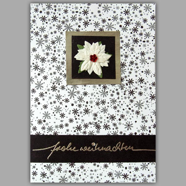 Schwarz-weiße Weihnacht