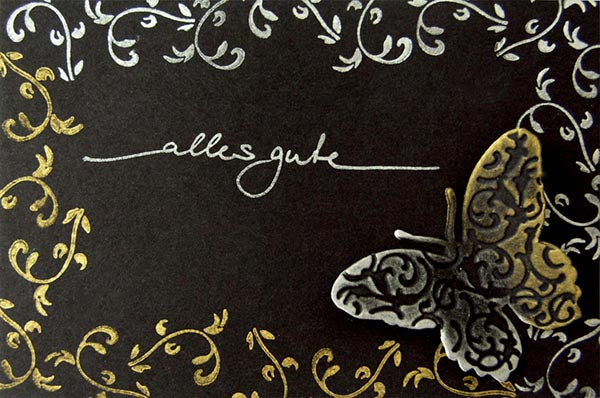 Schwarz, Gold, Silber