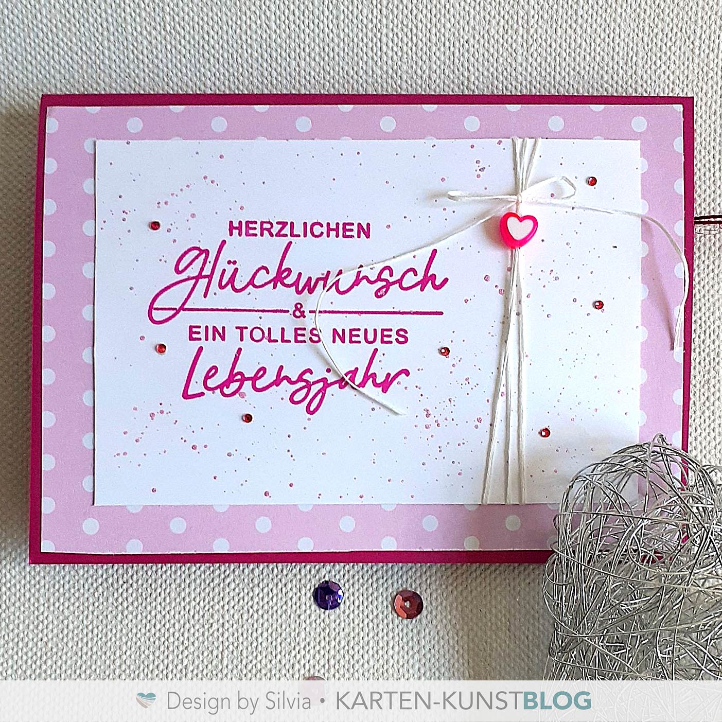 Regenbogen-Ziehkarte zum 11. Geburtstag