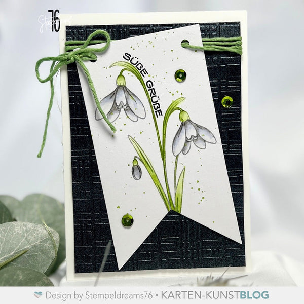 Vorstellung aus dem neuen Release: Schneeglöckchen-Stempel