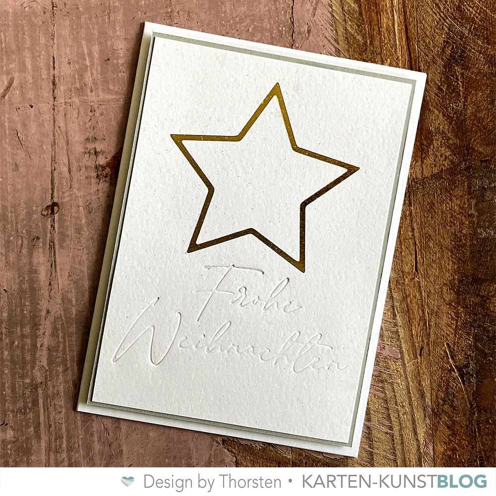 Clean and simple 2 - Minimalistische Karte