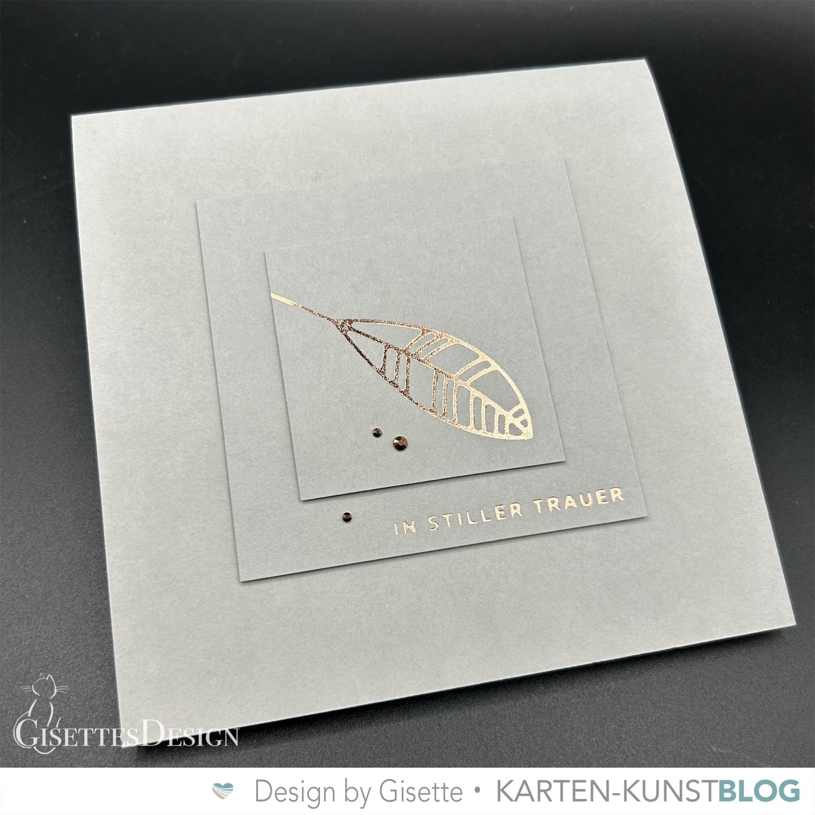 Hot Foil Tuesday: Edle Blätter