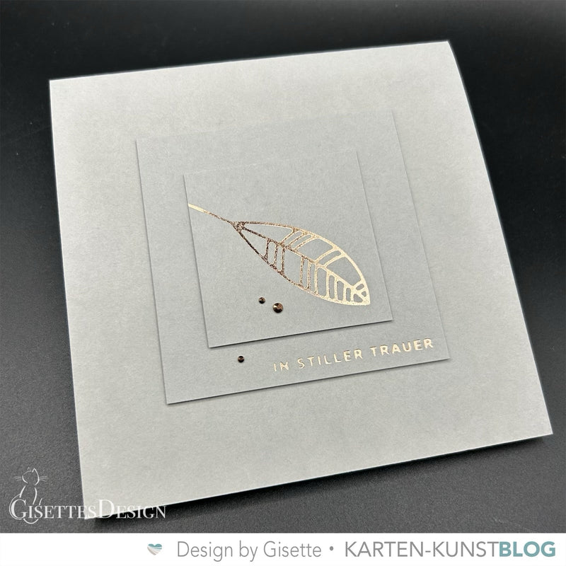 Hot Foil Tuesday: Edle Blätter