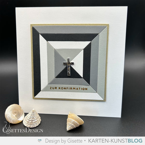 Konfirmationskarte mit dem Card Designer