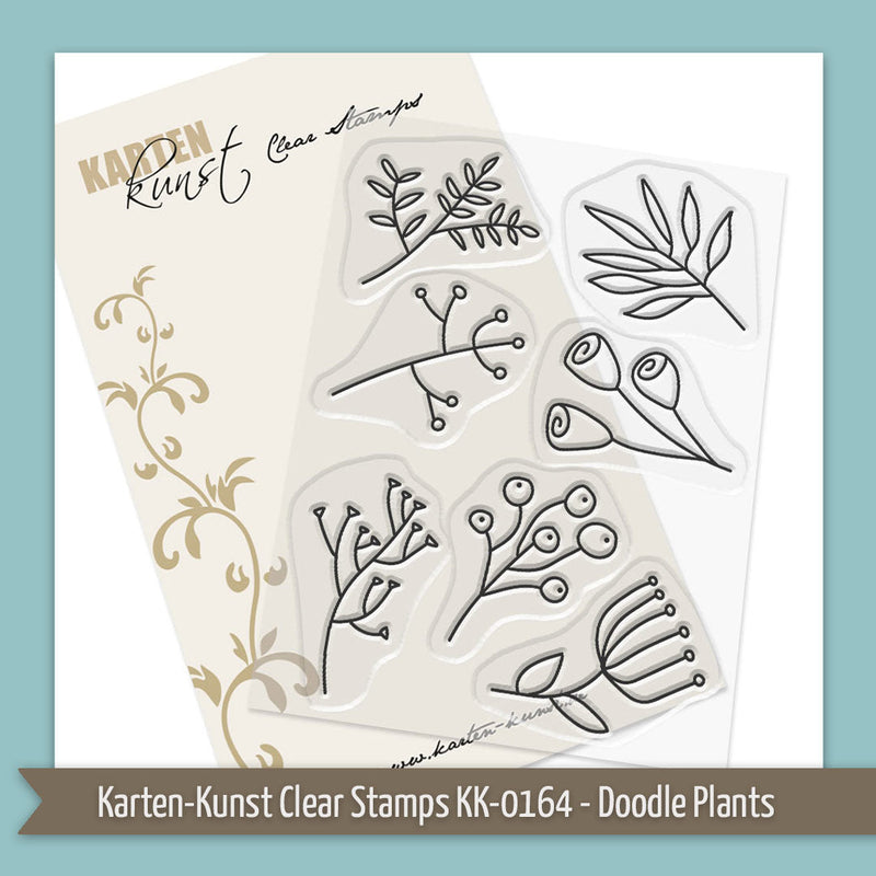 Produkt-Spotlight: Karten-Kunst Clear Stamps KK-0164 - Doodle Plants