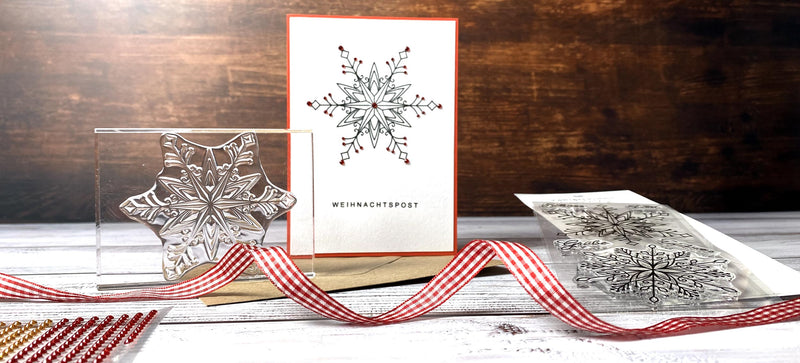 Karten-Kunst Clear Stamps KK-0176 - Weihnachtsstempel Mit Texten