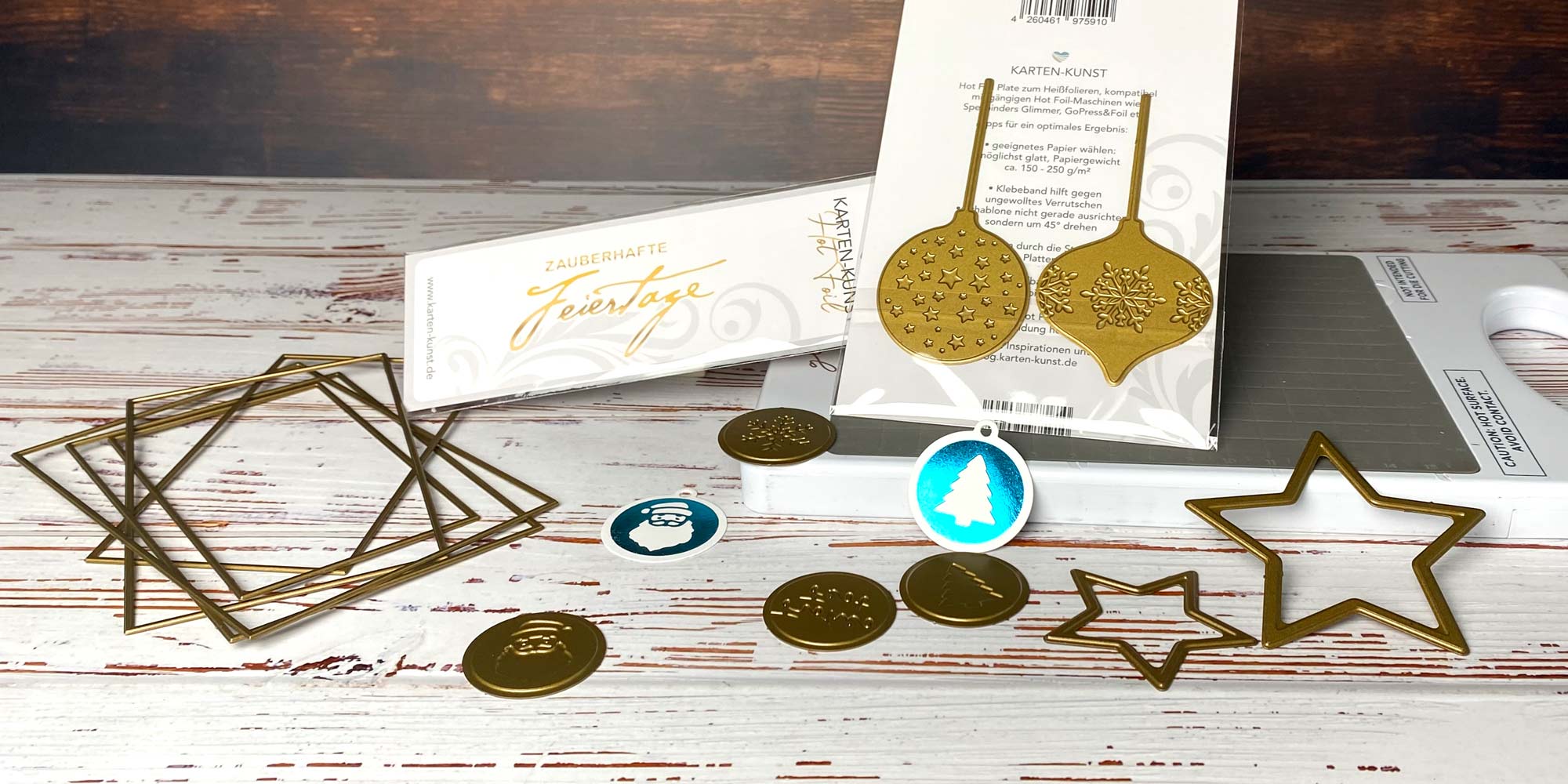 Karten-Kunst Hot Foil Schablonen