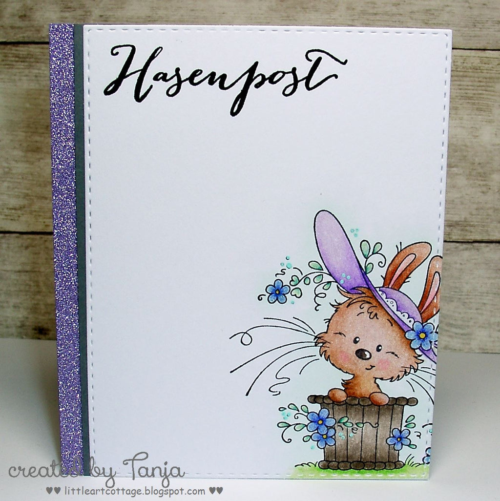 Karten-Kunst Clear Stamps KK-0032 - Große Worte „vom Osterhasen“