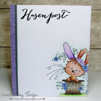 Karten-Kunst Clear Stamps KK-0032 - Große Worte „vom Osterhasen“