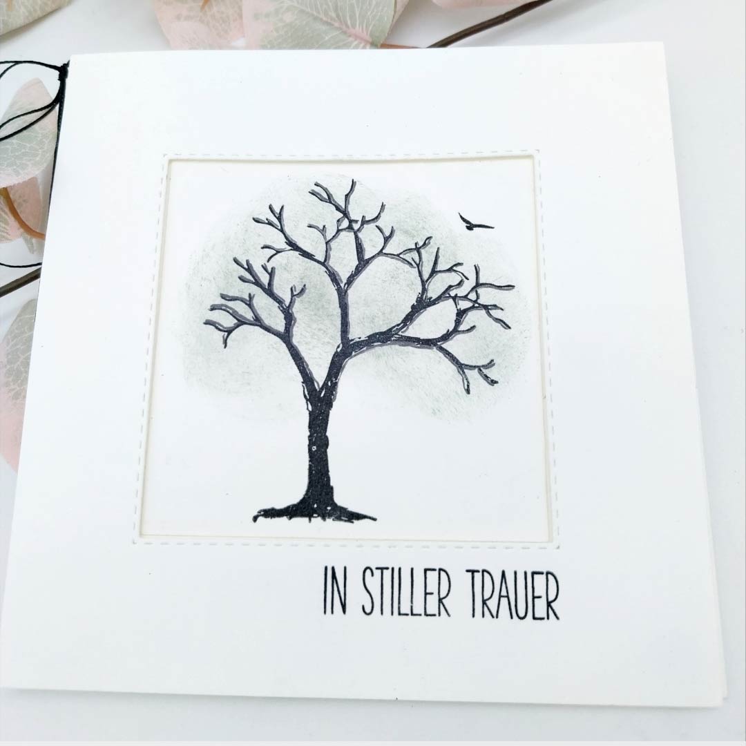 Karten-Kunst Stanzschablone kk-D120 - Squares with Stitches outside