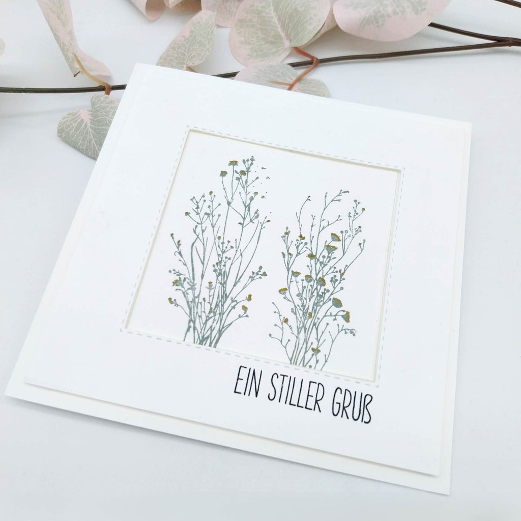 Karten-Kunst Clear Stamps KK-0263 - Blühende Zweige / Blooming Plants