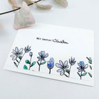 Karten-Kunst Clear Stamps GROSS KK-0257 - Zarte Blumen / Delicate Plants