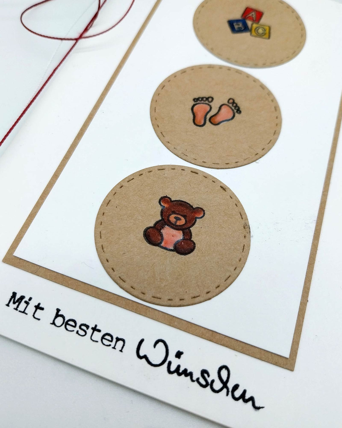 Karten-Kunst Clear Stamps KK-0213 - Mini Frames Baby