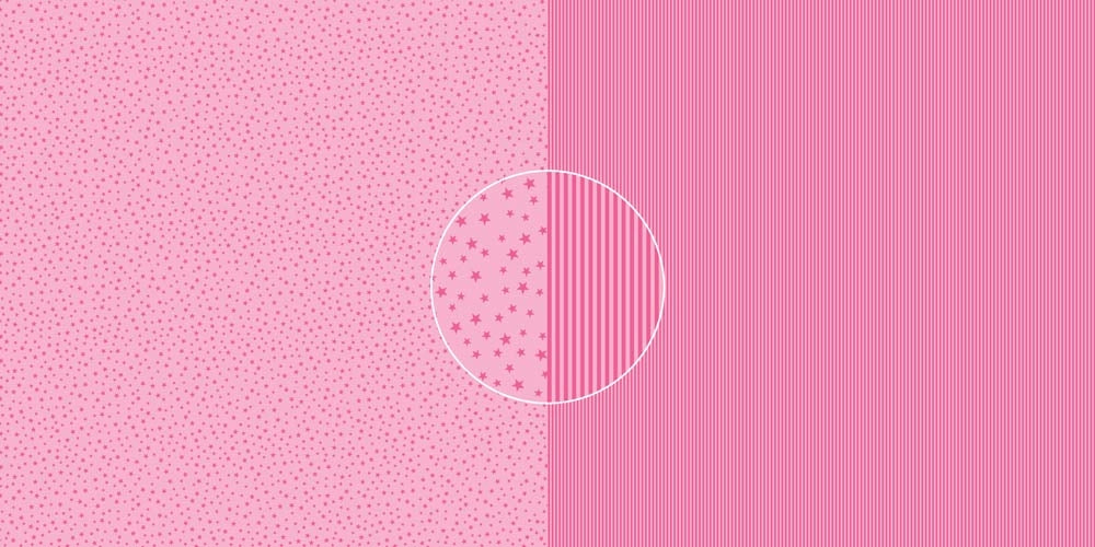 Dini Design 6x6 Papierset Sterne-Streifen