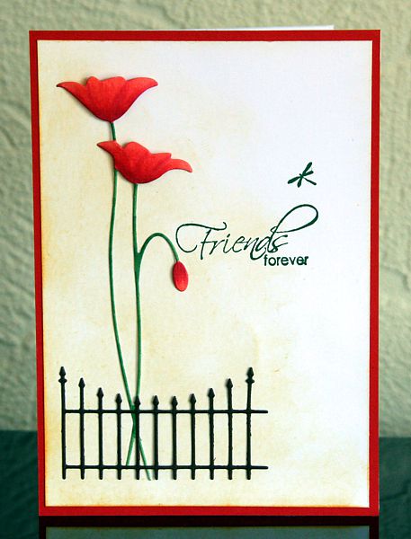 Memory Box Stanzschablone - 98310 Prim Poppy