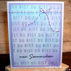 Karten-Kunst Clear Stamps KK-0012 - Du bist...