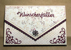 Karten-Kunst Stanzschablone kk-D055 - Kleine Texte Wunscherfüller