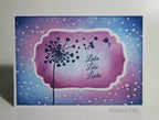 Karten-Kunst Clear Stamps KK-0056 - Herz-Pusteblume