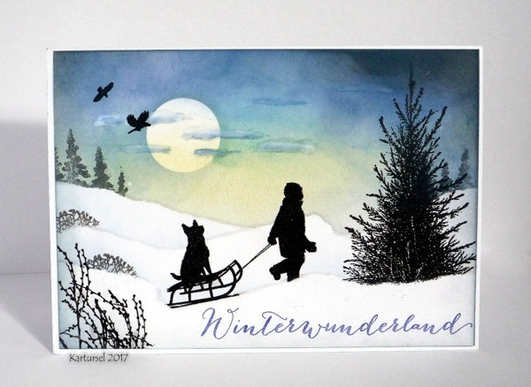 Karten-Kunst Clear Stamps KK-0044 - Große Worte Weihnachtszeit