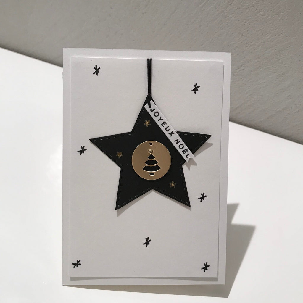 Karten-Kunst Stanzschablone kk-D160 - Stitched Nested Stars