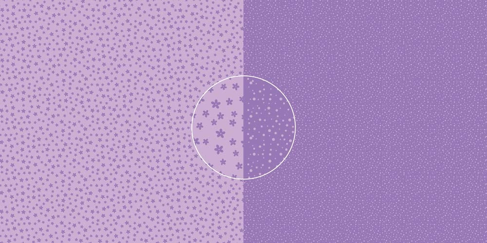 Dini Design 6x6 Papierset Blumen-Punkte