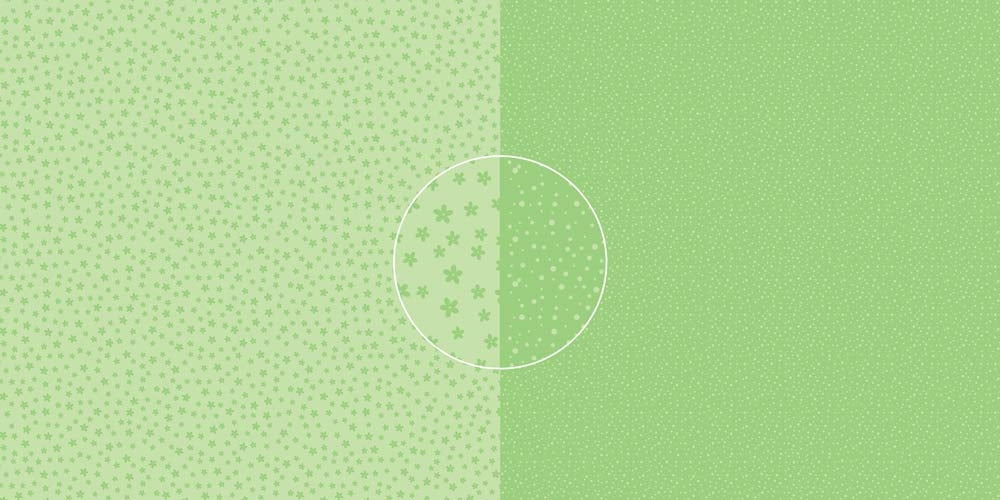 Dini Design 6x6 Papierset Blumen-Punkte