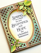 Poppy Stamps Stanzschablone - Orchard Leaves