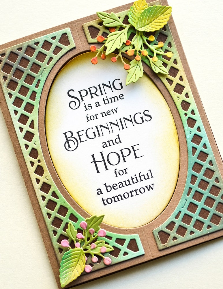 Poppy Stamps Stanzschablone - Orchard Leaves