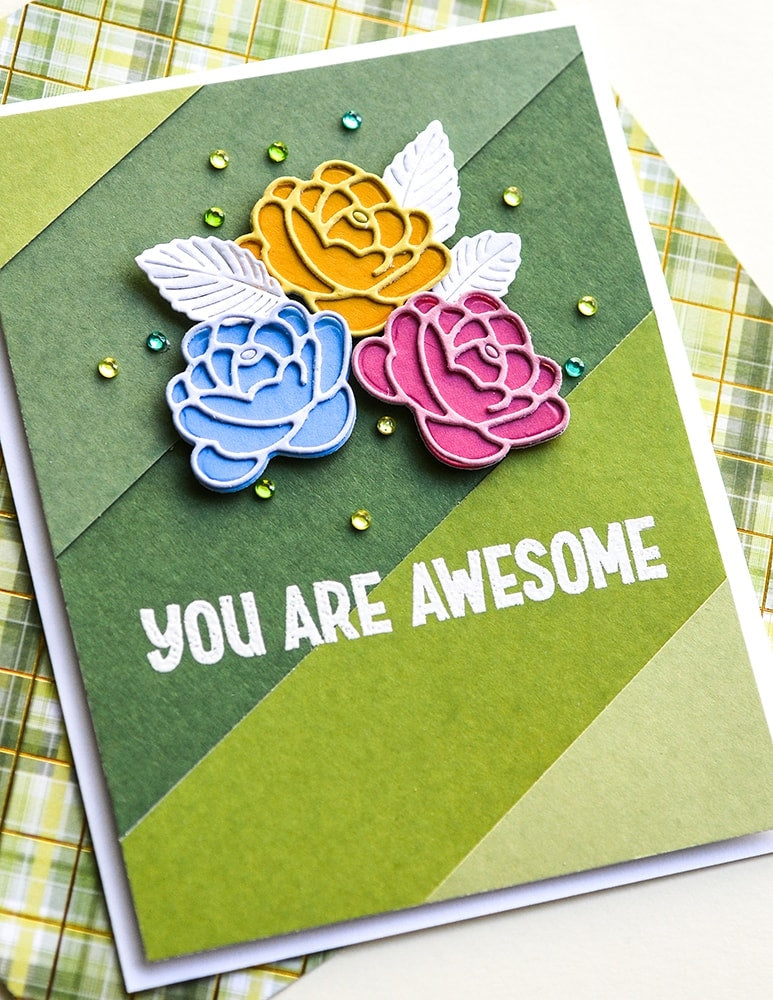 Poppy Stamps Stanzschablone - 2343 Orchard Leaves